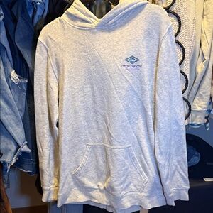 Rip Curl Light Gray Kids Hoodie